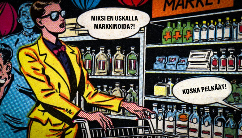 Miksi markkinointi on hankalaa, vaikka ymmärrän, että se on elinehto?